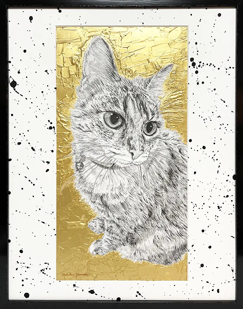 フェルメール猫 by 山田貴裕 | アートの販売 | ArtSticker