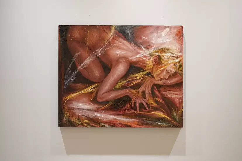 油絵　処女作　絵画　無名の画家【タイトル】バス停 真作】絵画 笹谷幸吉 油彩10号 オンフルール 異国情緒あふれる