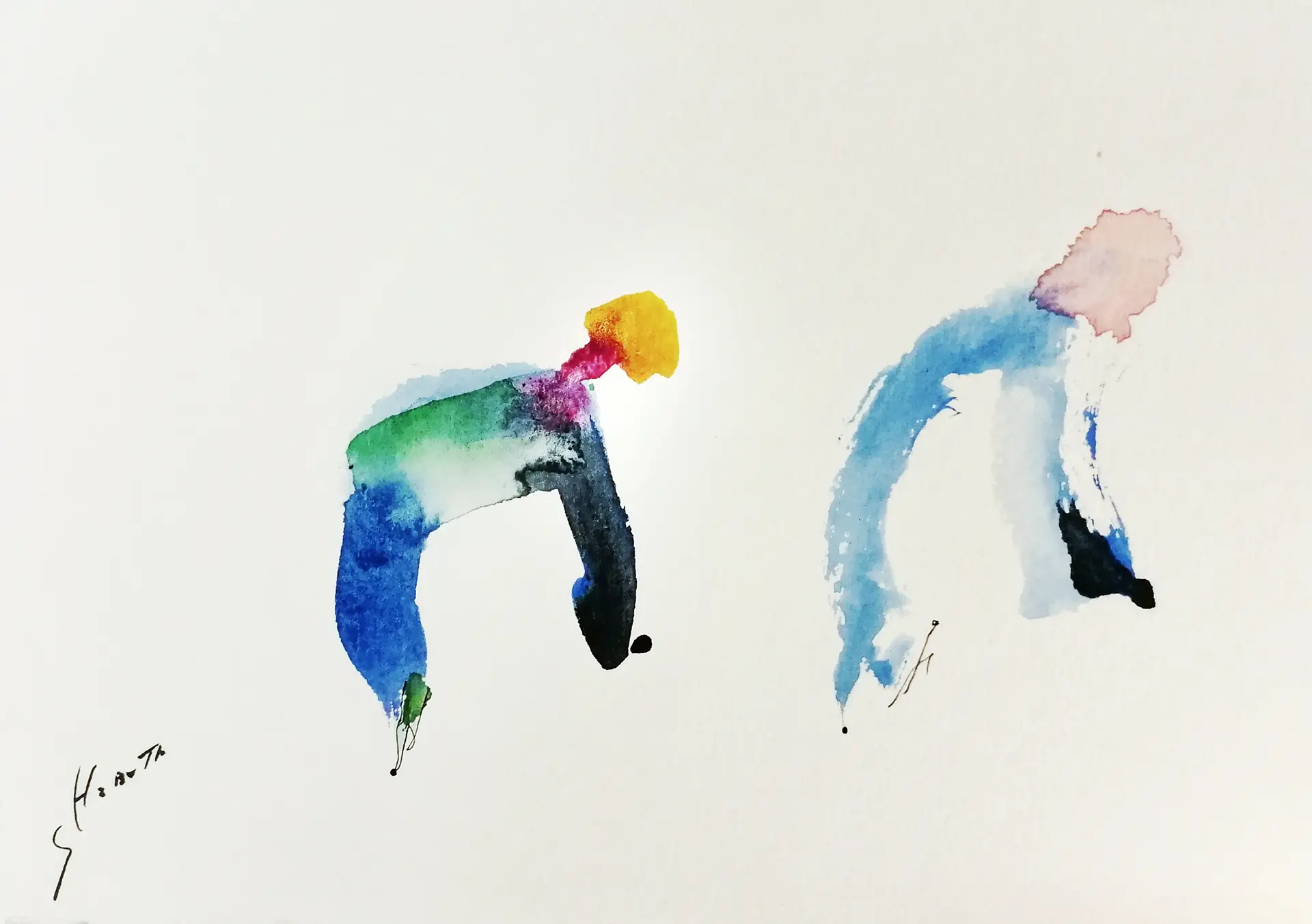 Contemporary dencers