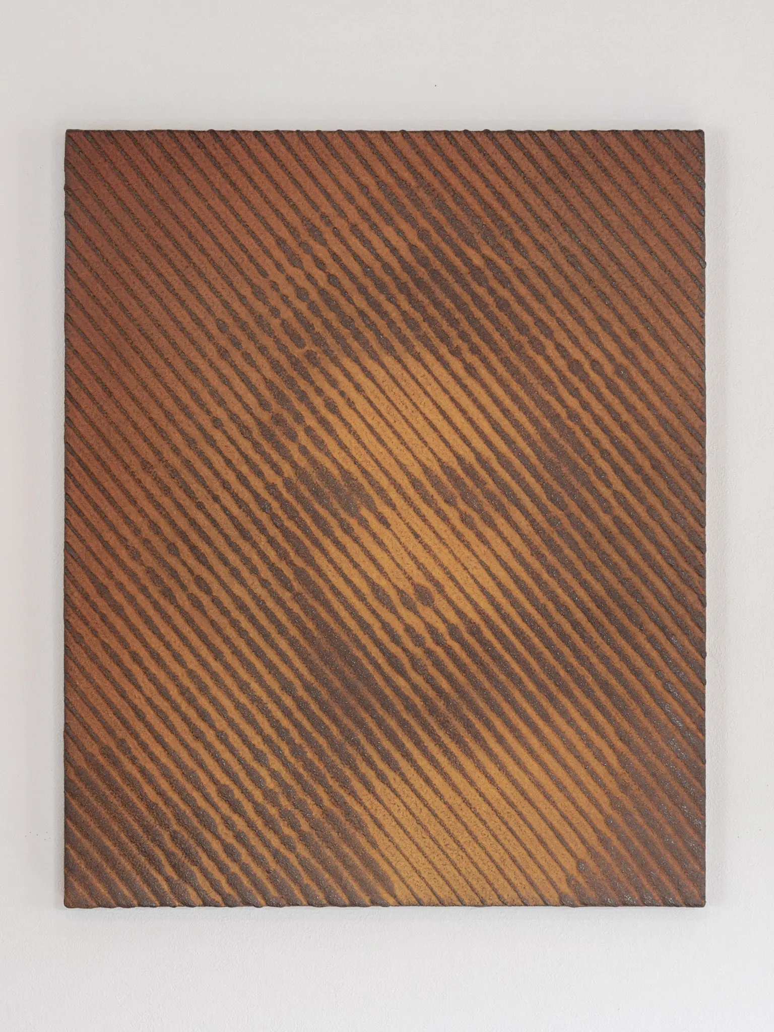 iron-oxide painting  “A.J./S****35”
