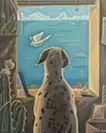 A Dog's Back and the Sea