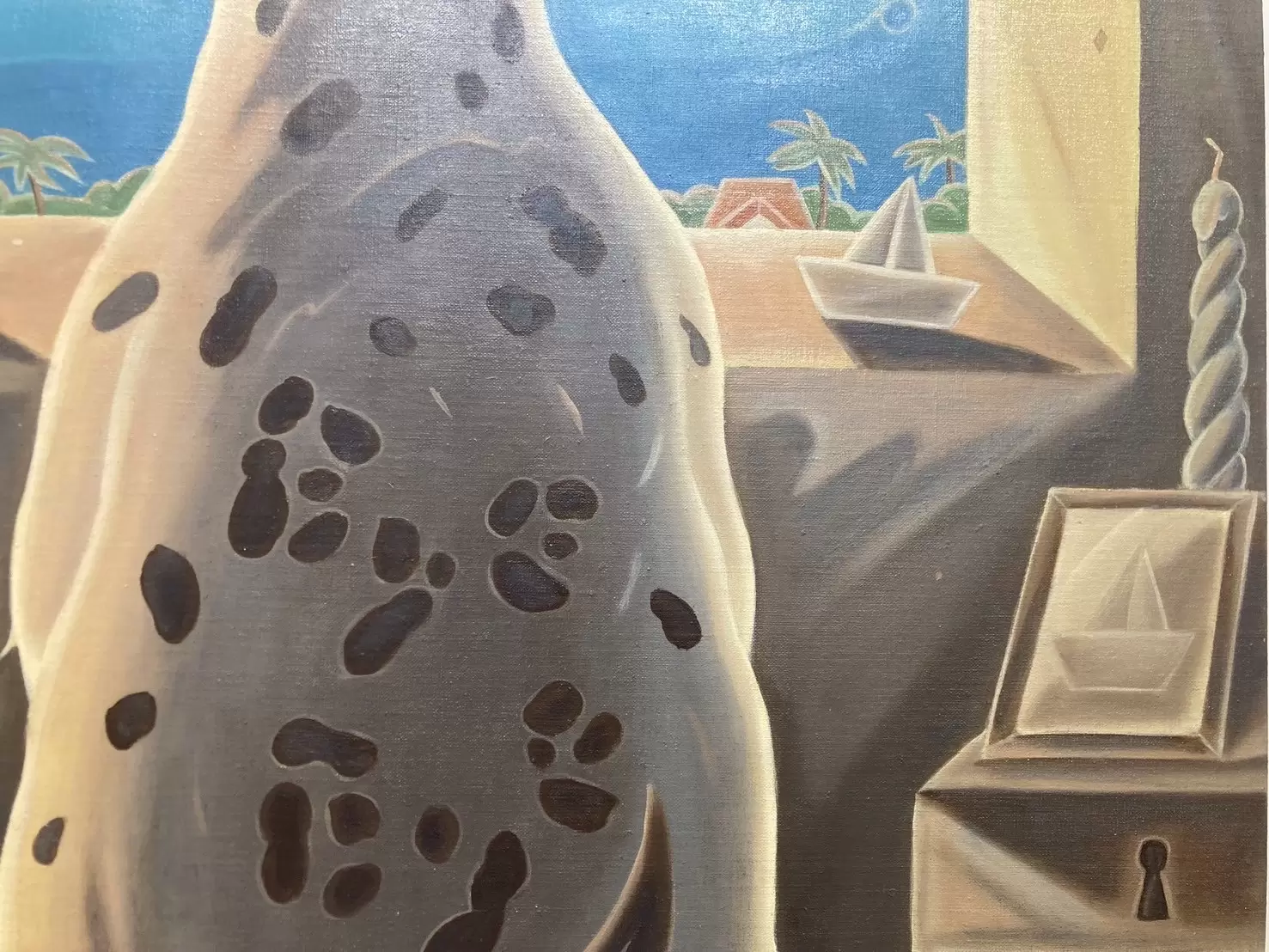 A Dog's Back and the Sea by 高瀬 栞菜 | ArtSticker