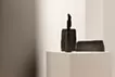 Black Block-Form Candle Holders (Set of Three) 黑色塊面燭台 (三件一組)