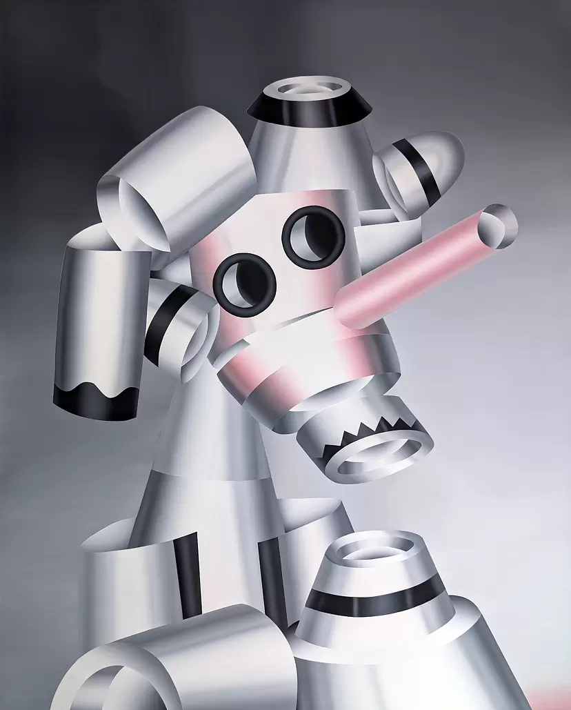 ジョフレジョ　Geoffrey Bouillot アクリルキャンバス作品 ジョフレジョ Geoffrey Bouillot アクリルキャンバス作品 - 絵画