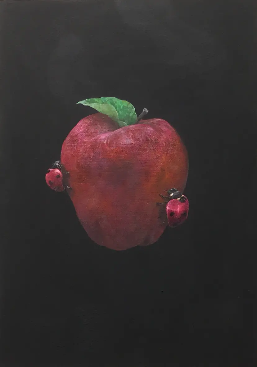 貞淑な林檎と凶暴な林檎/Chaste Apple & Ferocious Apple by 川隈　檀