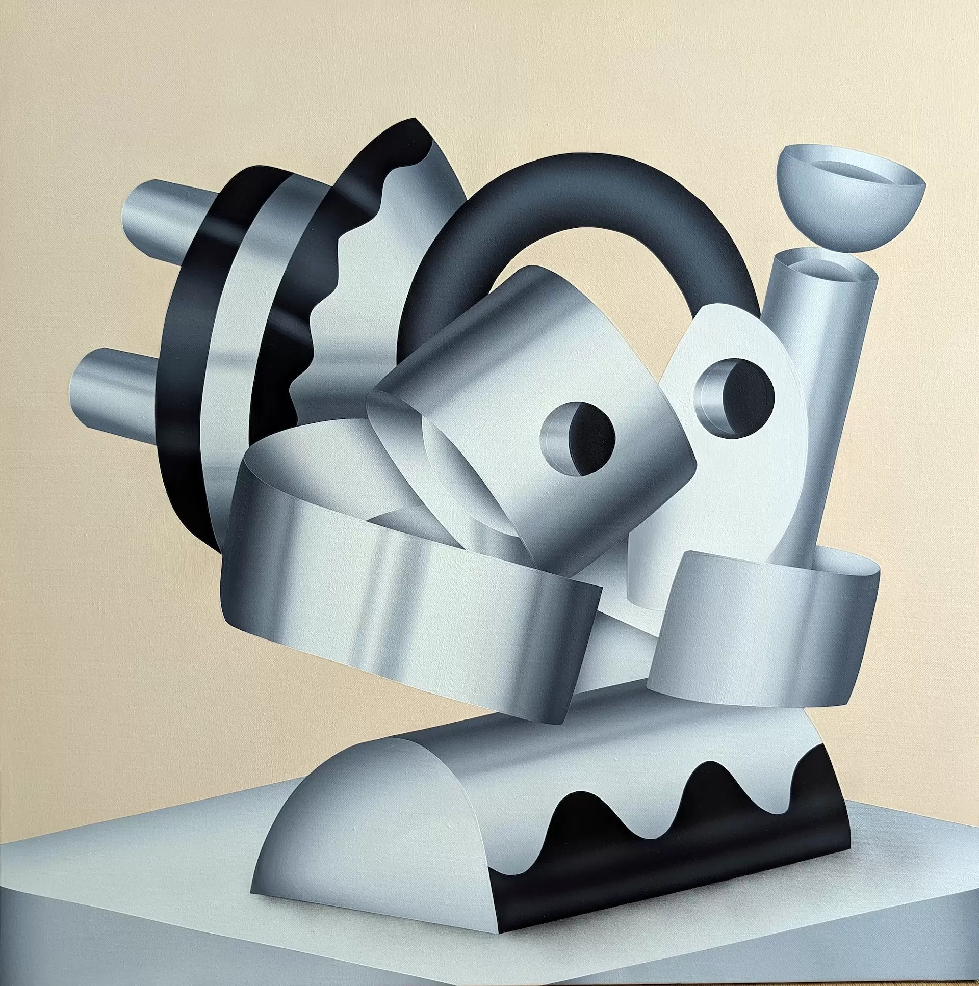 ジョフレジョ　Geoffrey Bouillot アクリルキャンバス作品 Geoffrey Bouillot Artefact | アートギャラリー | 日本橋三越