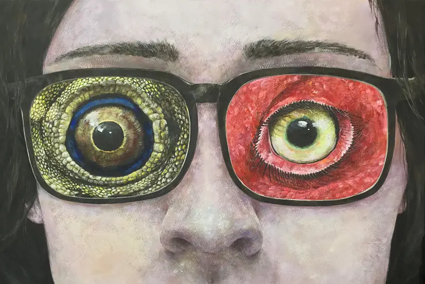 色眼鏡/View glasses by 川隈　檀