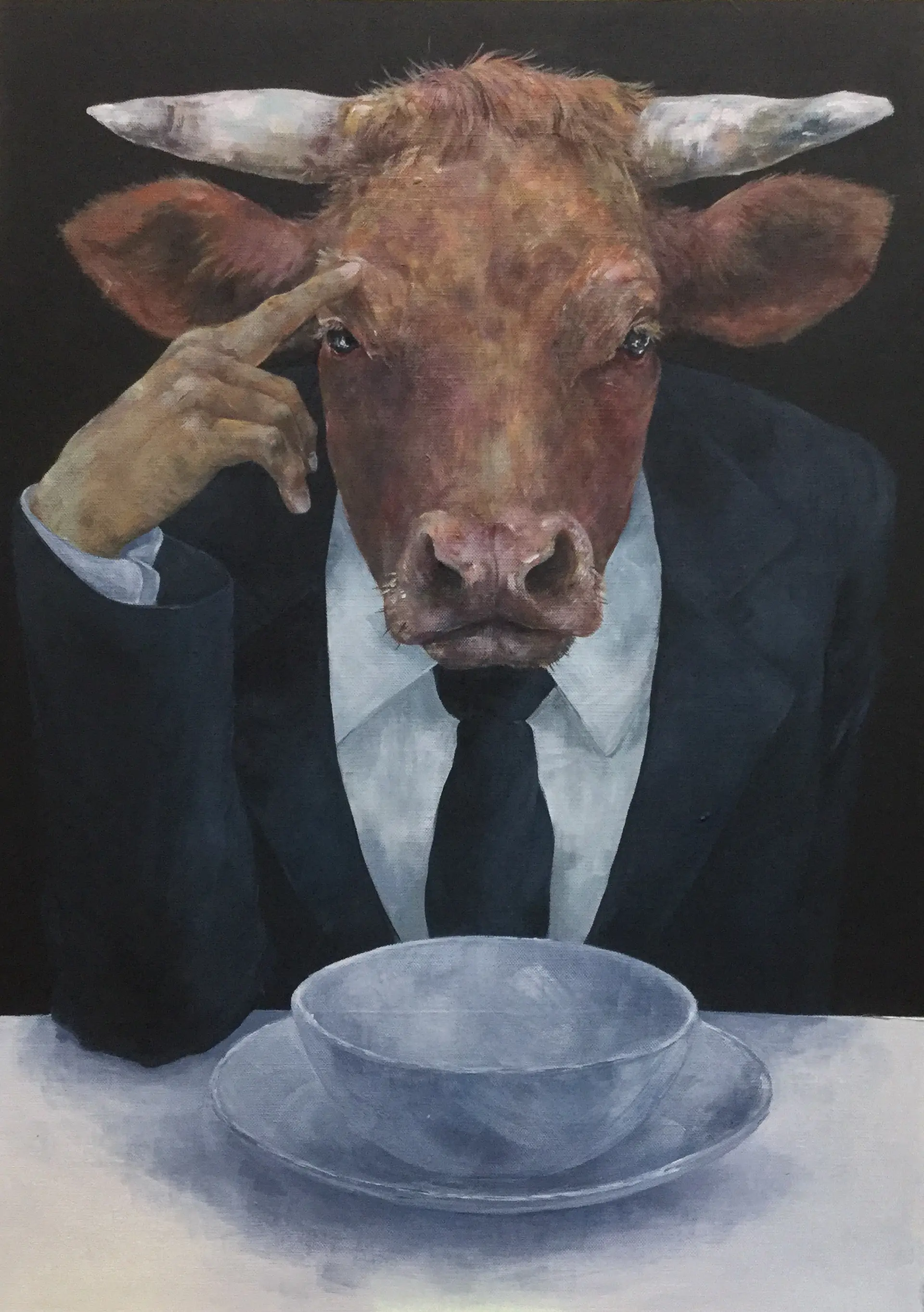 招かざる客 連作 Customers Not Invited Series By 川隈 檀 現代アートの販売 通販 Artsticker