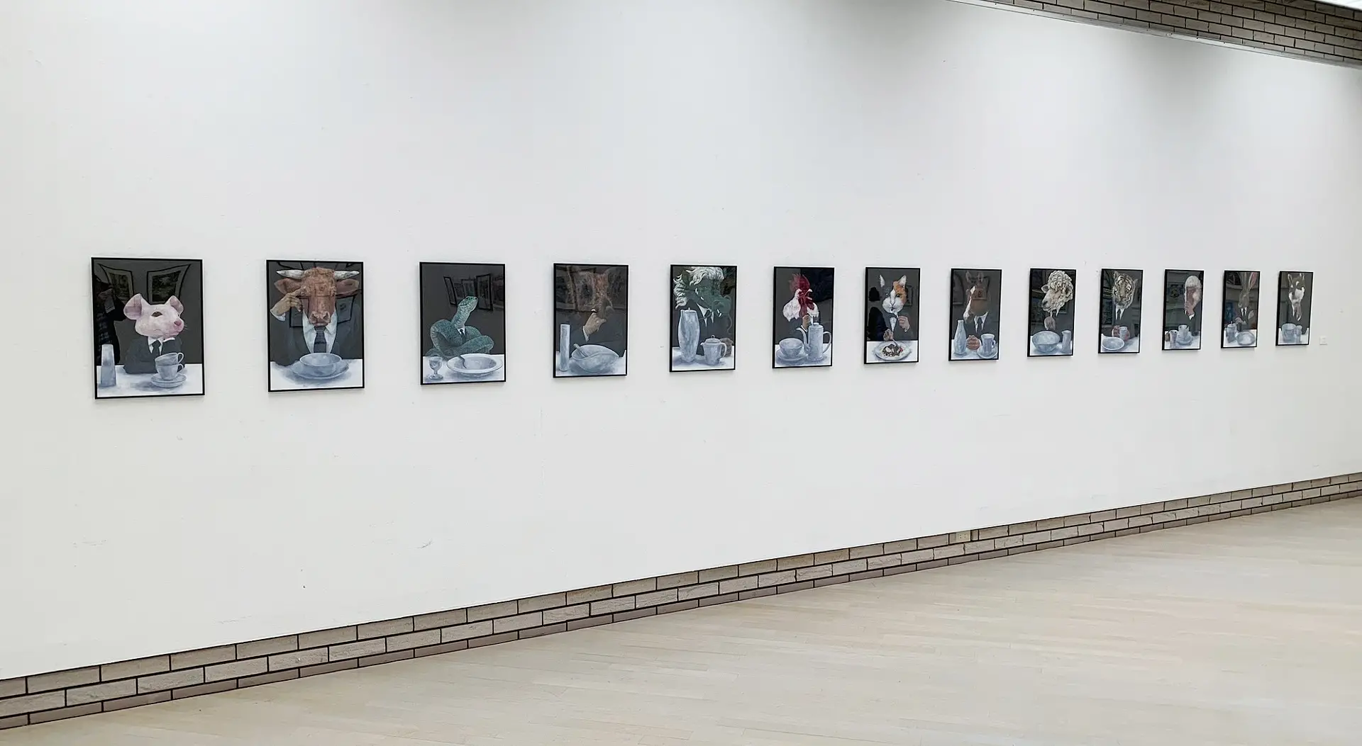 招かざる客 連作 Customers Not Invited Series By 川隈 檀 現代アートの販売 通販 Artsticker