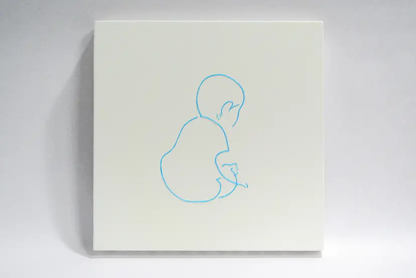 「　餅　」 ' MOCHI ' by いしかわかずはる