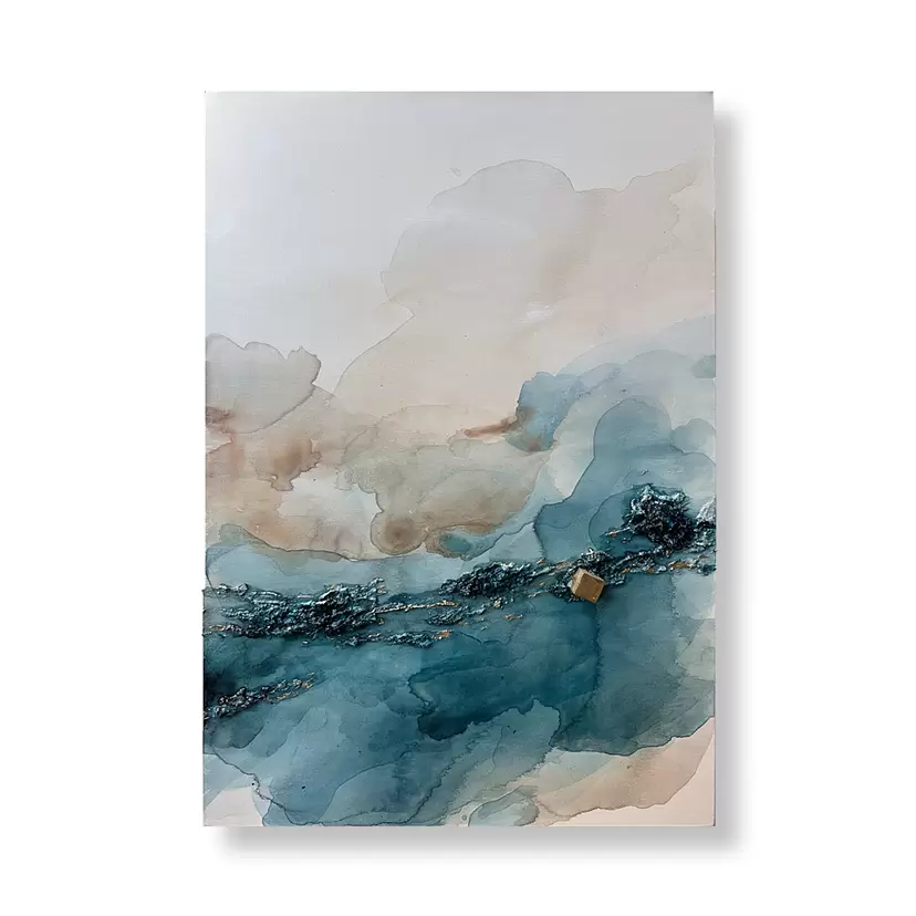 Sediments of Time No.7 花浅葱 by 藤　理沙子