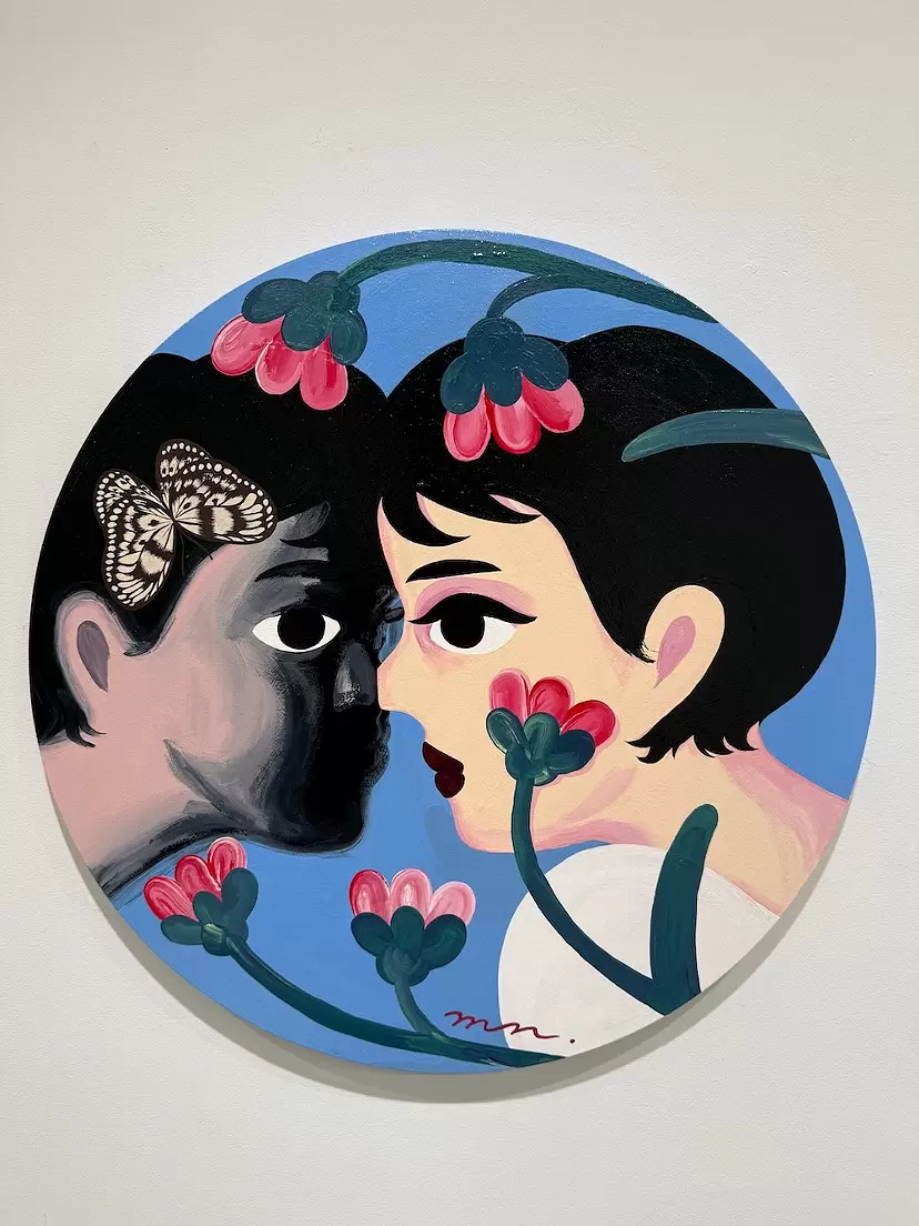 中村桃子　アクリルキャンバス作品 中村桃子 アクリルキャンバス作品 - 絵画アウトレット ショップ 通販