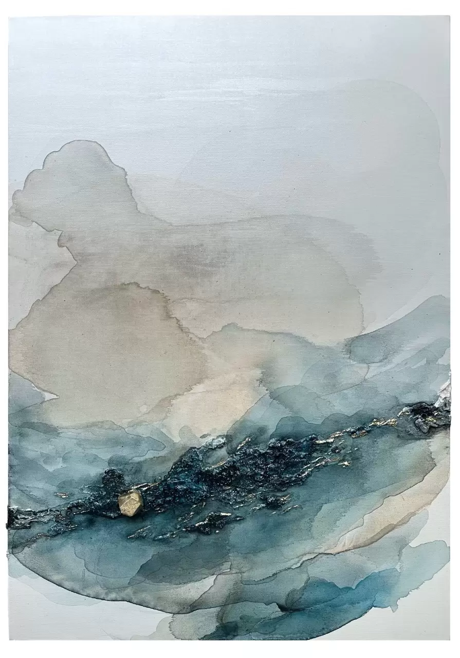 Sediments of Time No.10 青鈍