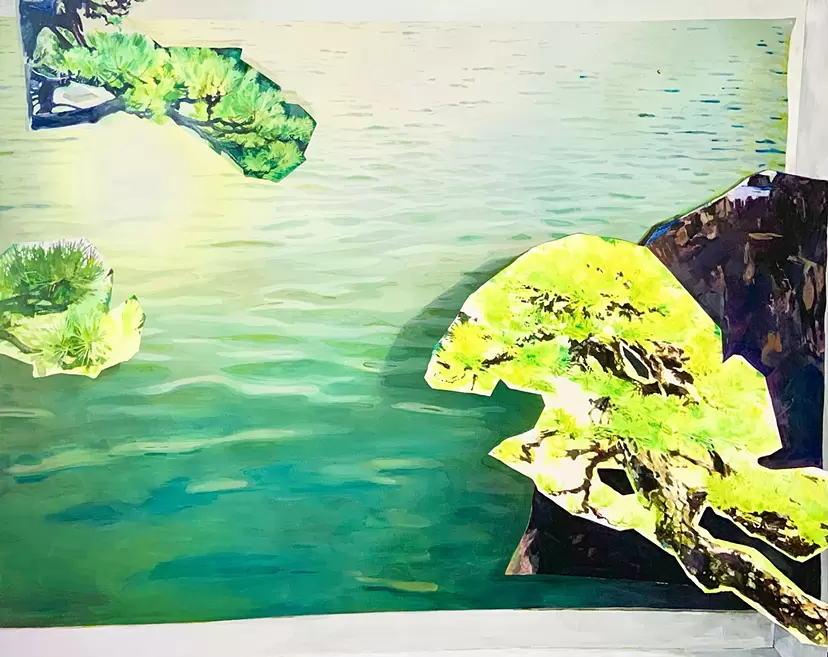 Picture Arrangement/umi-matsu by 大嶋 直哉