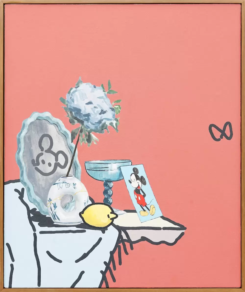 Still Life with Mouse and Mirror