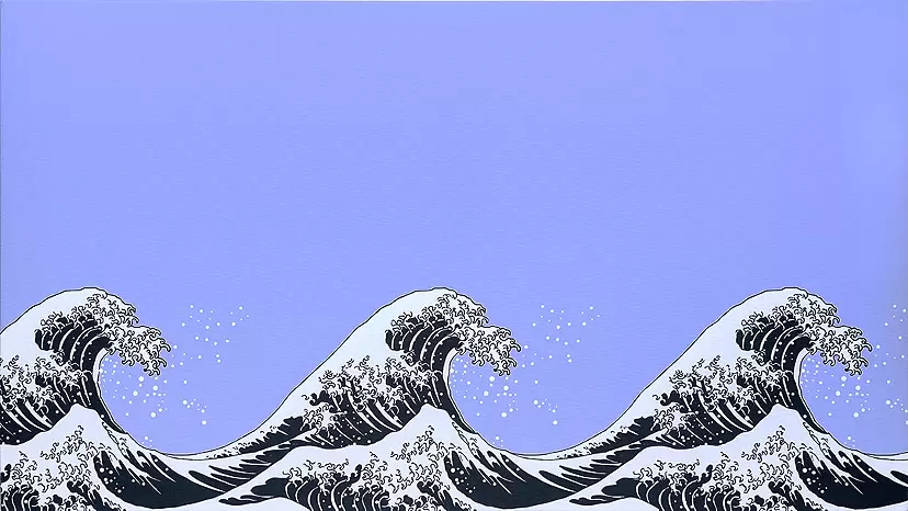THE WAVES #B by TAKAYUKI YOKOYAMA