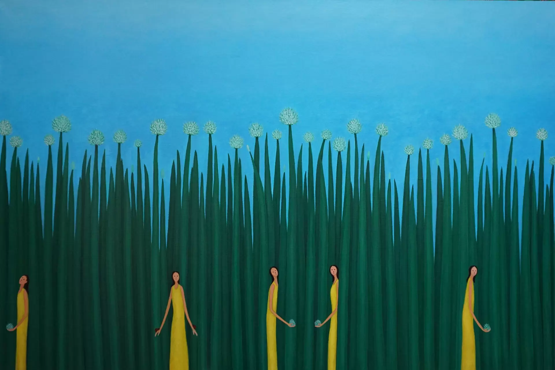 Fairies with Green Onions