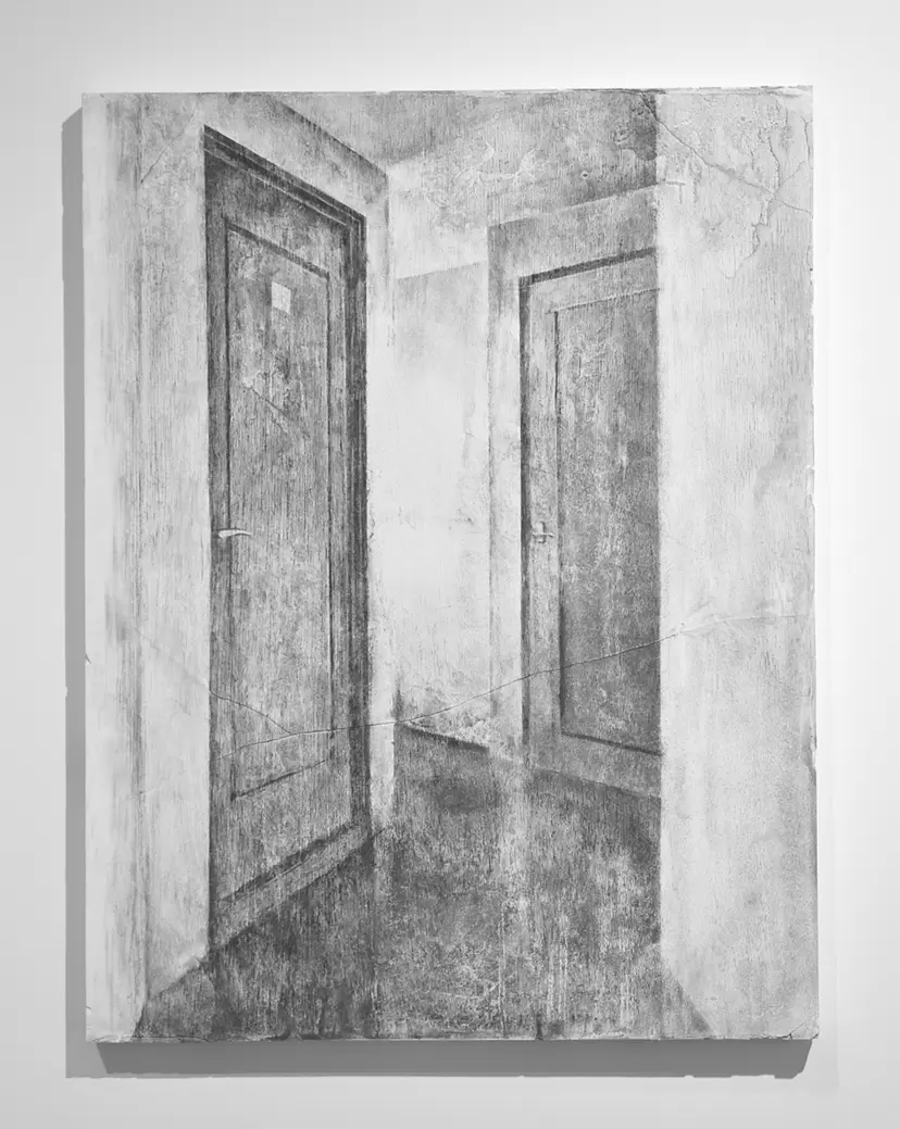 1408パ 作品「静穏な響き」直筆サイン入り Chie Art 直筆サイン入り色紙・原画(BOOST+500円で宛名入れサービスあり