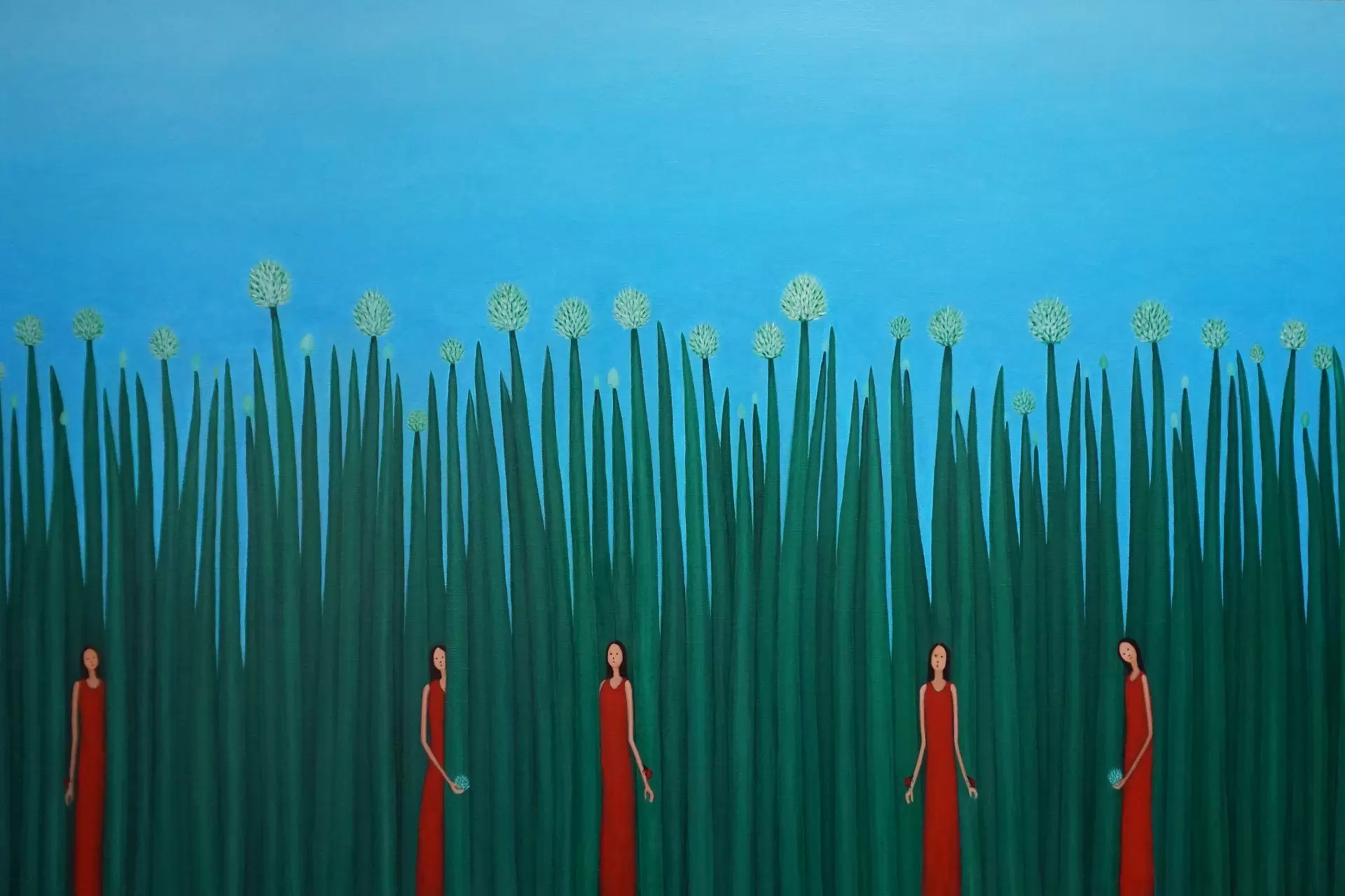 Fairies with Green Onions