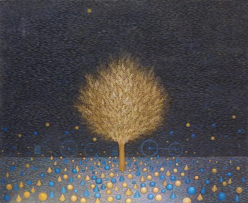 Tree and Garden by Seon-hwa Jo
