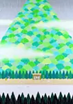 Summer mountain illustration