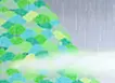 Summer mountain illustration