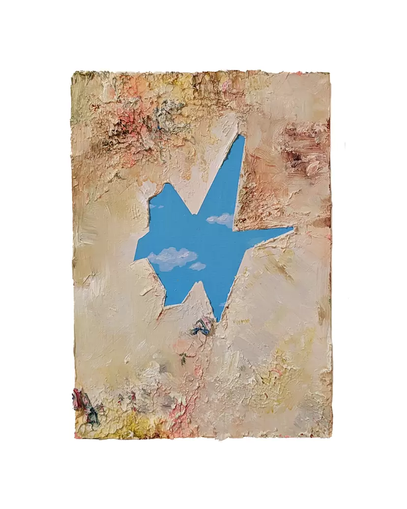 原画【時の輝き】作家作品/P6号/アクリル画/テクスチャーアート/肉筆サイン入り 昼寝起き【肉筆原画】インテリア ペン画 アート 絵画 TaIChi