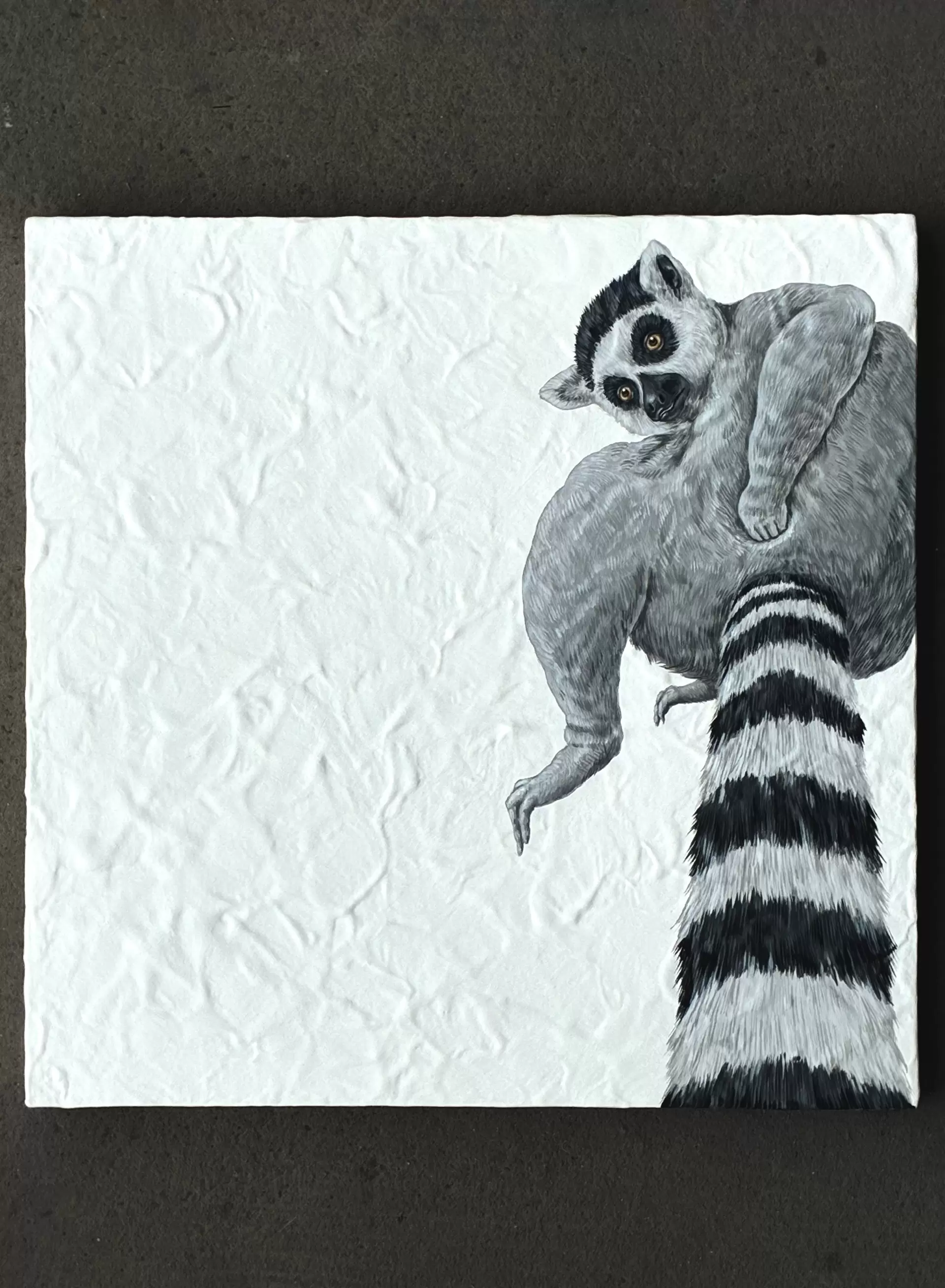 ワオキツネザル by 沼田月光 | 現代アートの販売・通販 | ArtSticker