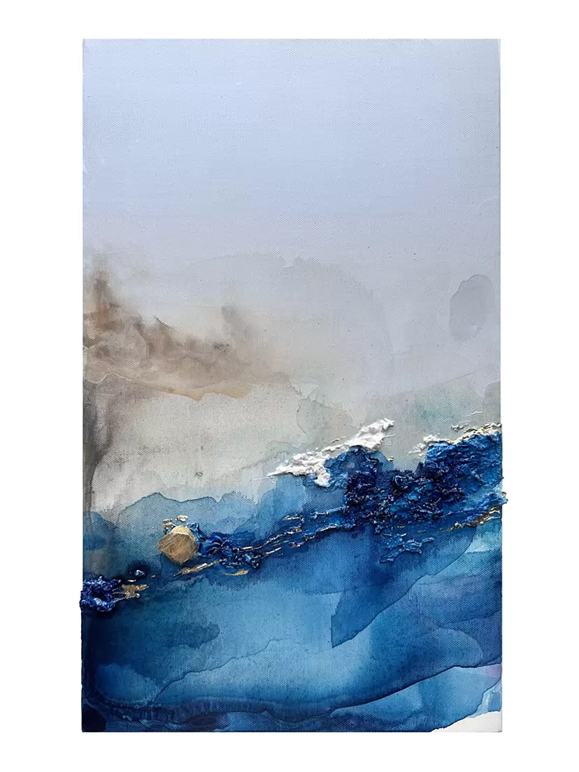 Sediments of Time No.12 影藍 by 藤　理沙子