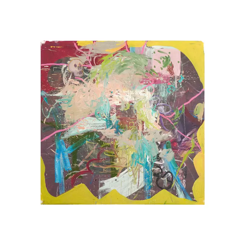 絵画 feeling 隙間からのリズムrhythm through a gap|深澤雄太Yuta Fukazawa