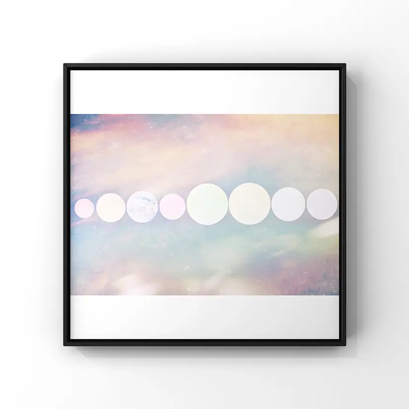 Planetary alignment by Priscilla Lei