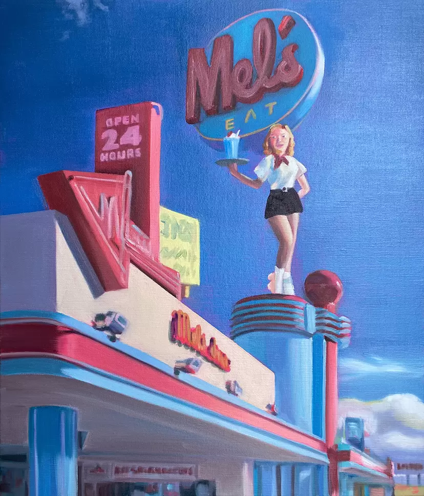 DRIVE - IN CAFE 1 by 都築まゆ美