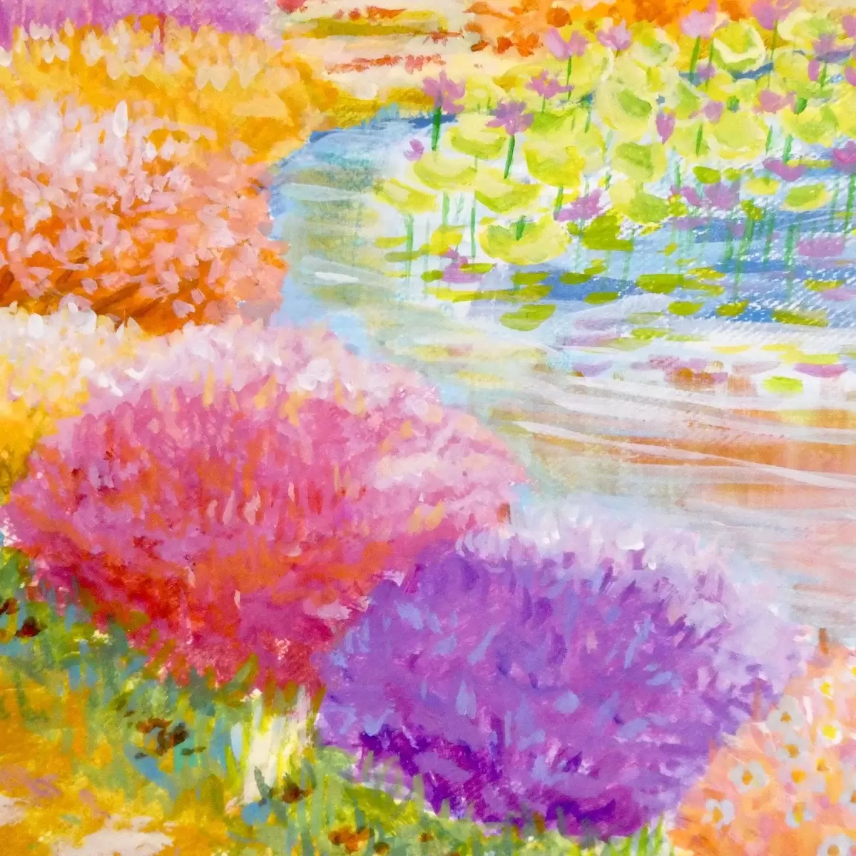 色彩の森 大きな木 by 冬乃太陽 | 現代アートの販売・通販 | ArtSticker