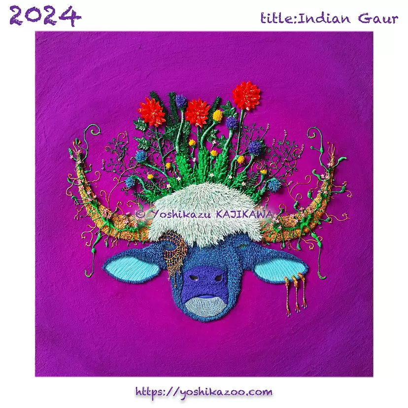 いのしし＝つき＝_縁起物シリーズ by 梶川能一 | 現代アートの販売