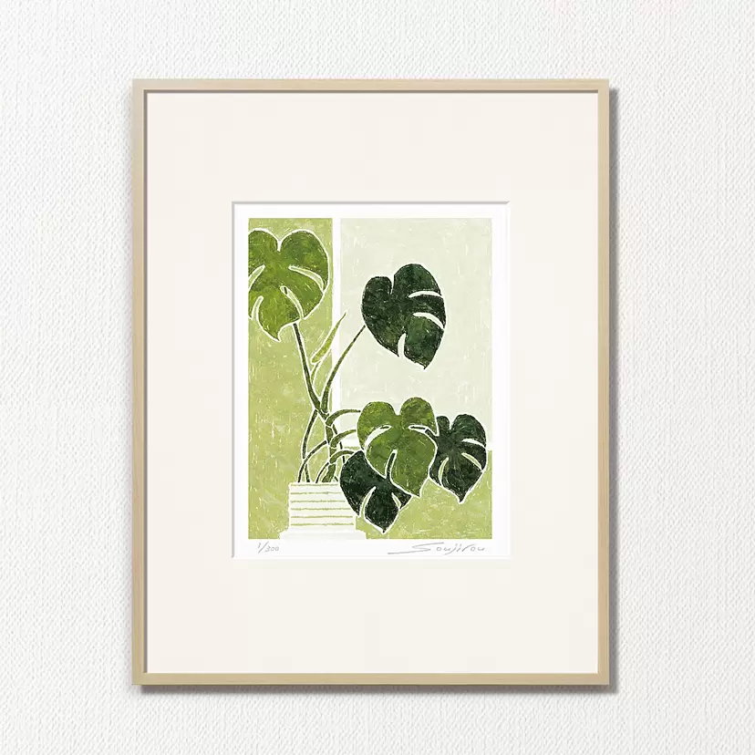 カレンホイプティング　レモンの木の下で　ワニ　ジクレー　200枚限定 カレンホイプティング レモンの木の下で ワニ ジクレー 200枚