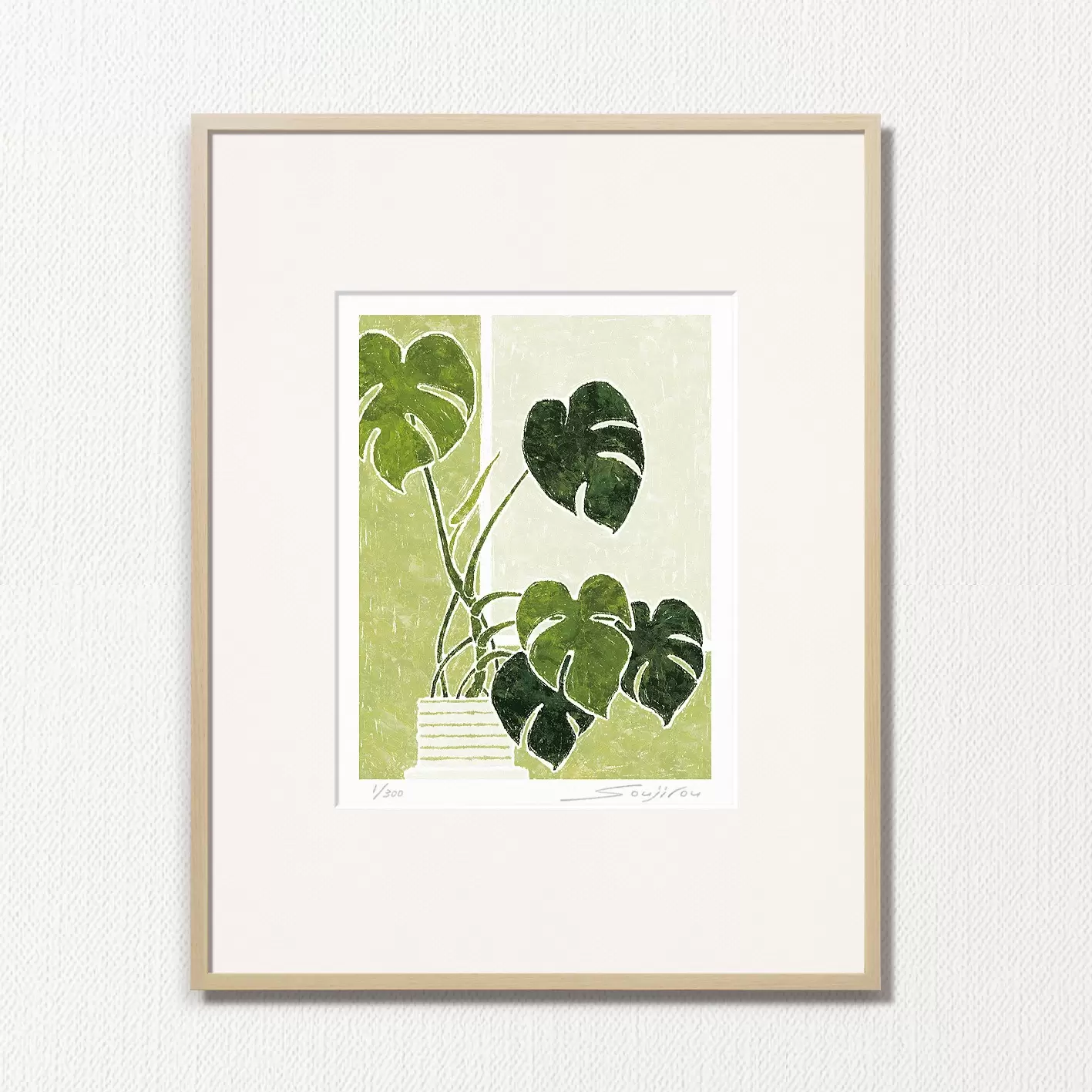 Monstera（CP-007-4，半切）