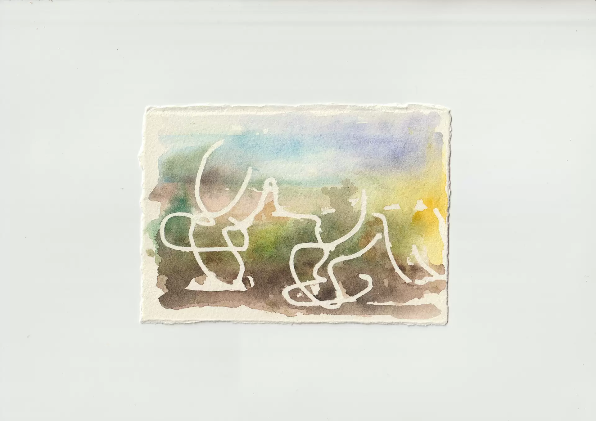 BIEN ビエン ドローイング キャンバス作品 untitled：BIENの販売・通販 | OIL