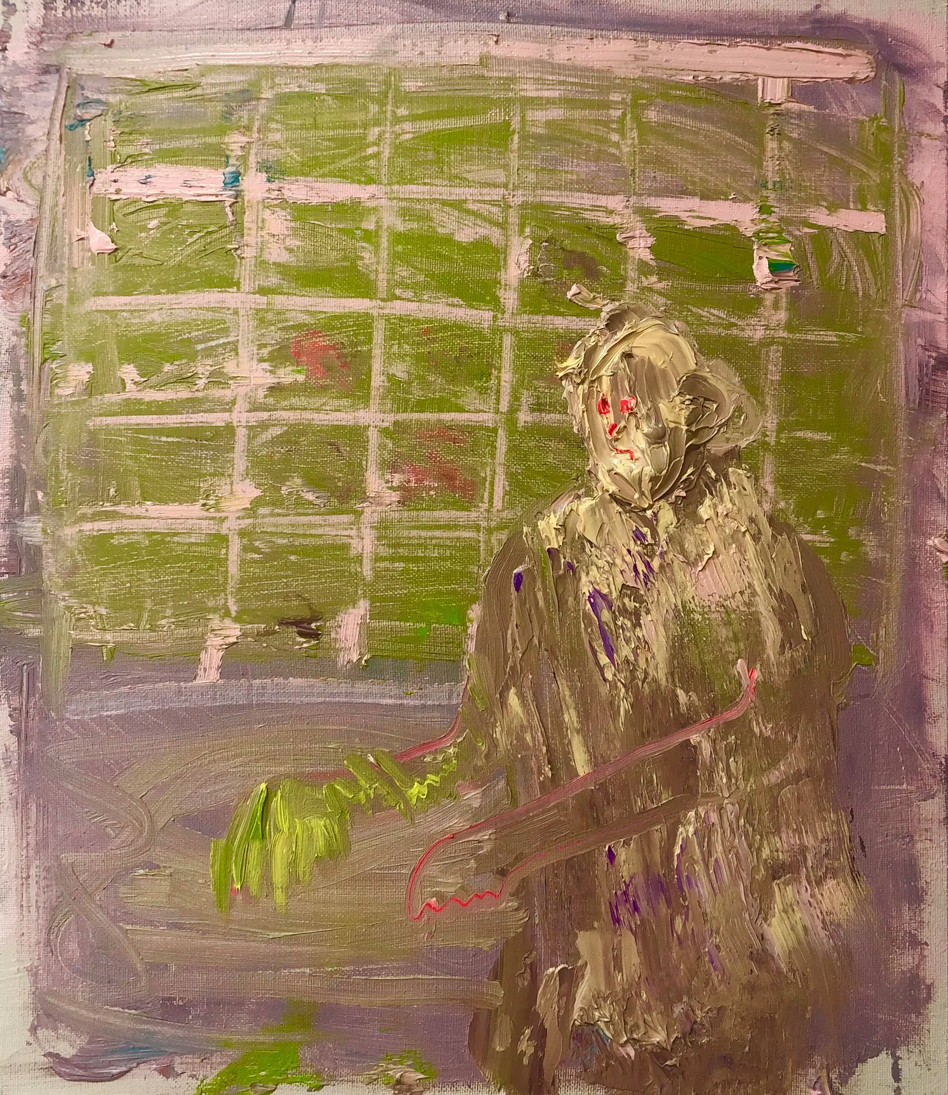 zombie in cage
