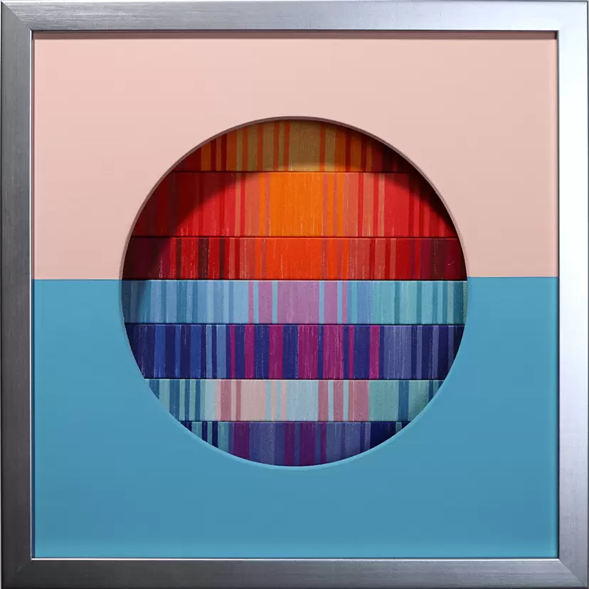 「god修羅 gyogyo#1」ミクストメディア F8号 god修羅 gyogyo#1」ミクストメディア F8号