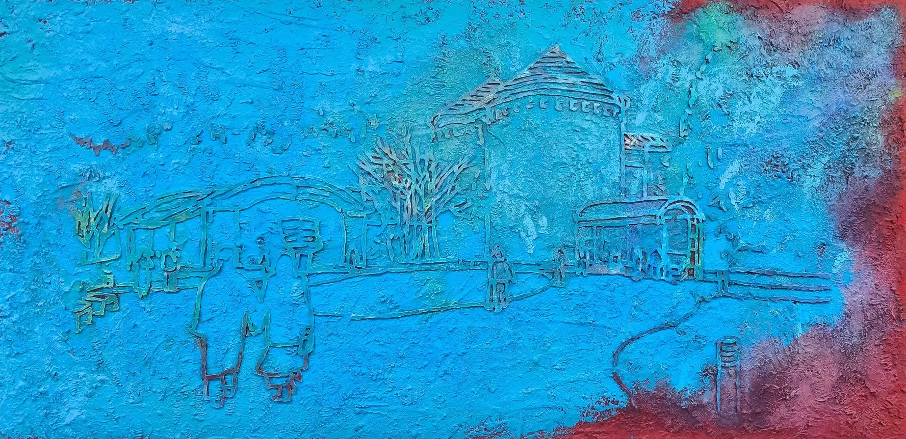 35.654937,140.223613 by 仲 衿香 | 現代アートの販売・通販 | ArtSticker