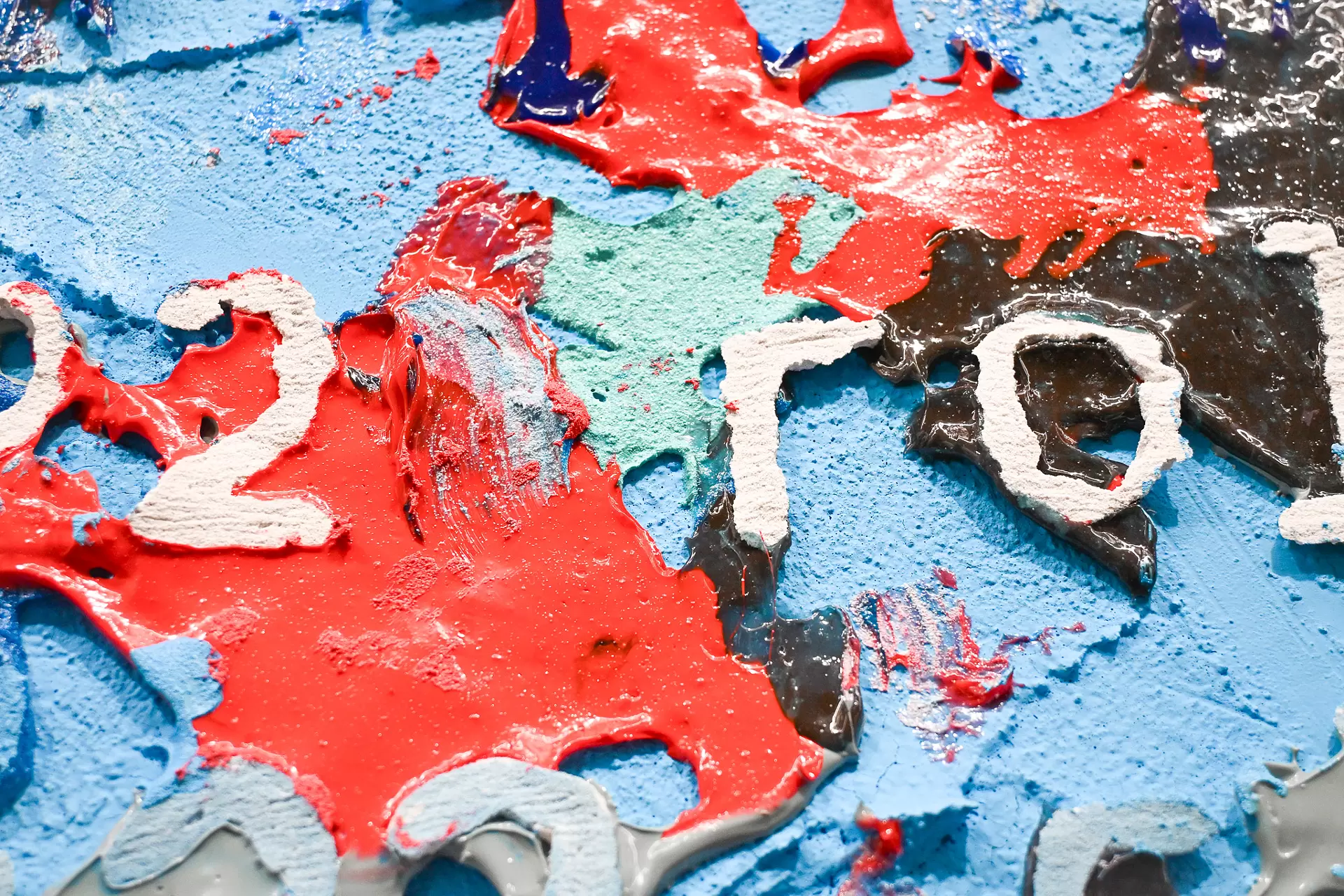 landscape of the web #26【CODE RED】 by 仲 衿香 | 現代アートの販売