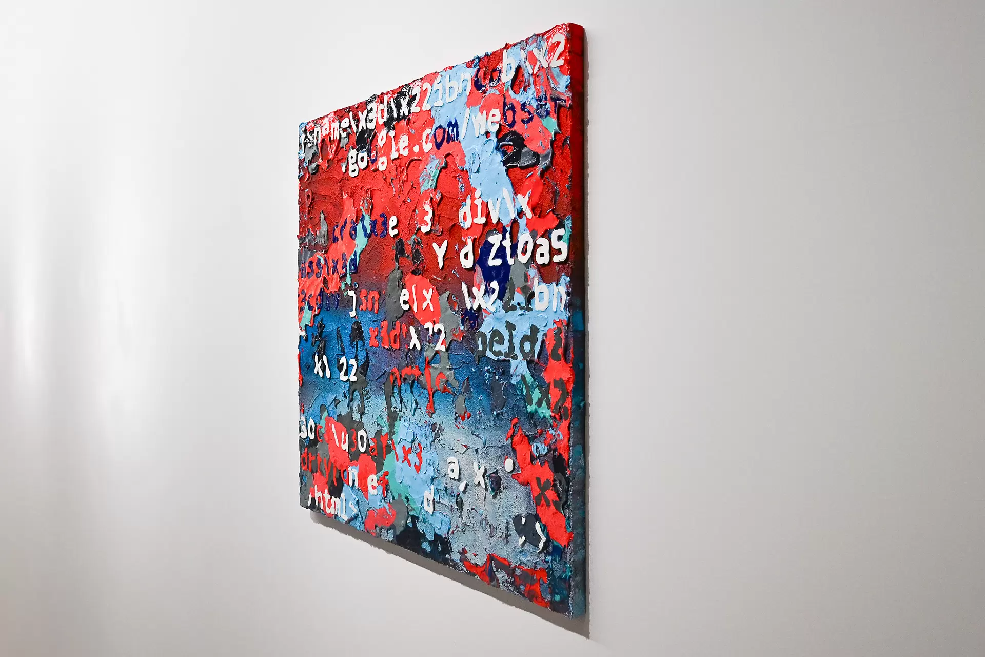 landscape of the web #27【CODE RED】 by 仲 衿香 | 現代アートの販売