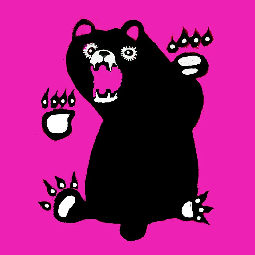 オレはクマ by 林耕平/コウヘイ画伯