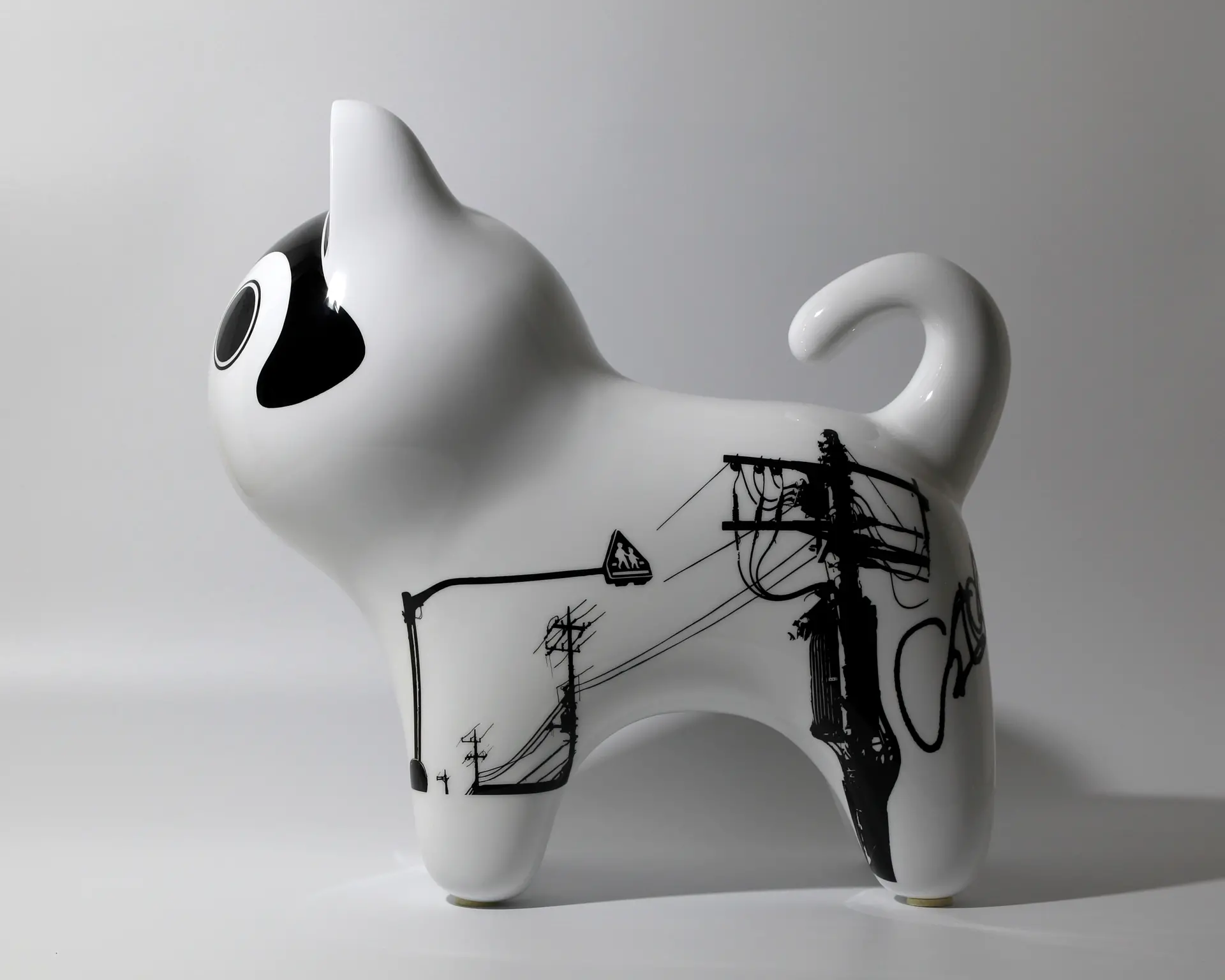 犬張り子 -無景都市- mono wires by 吉田 朗 | 現代アートの販売