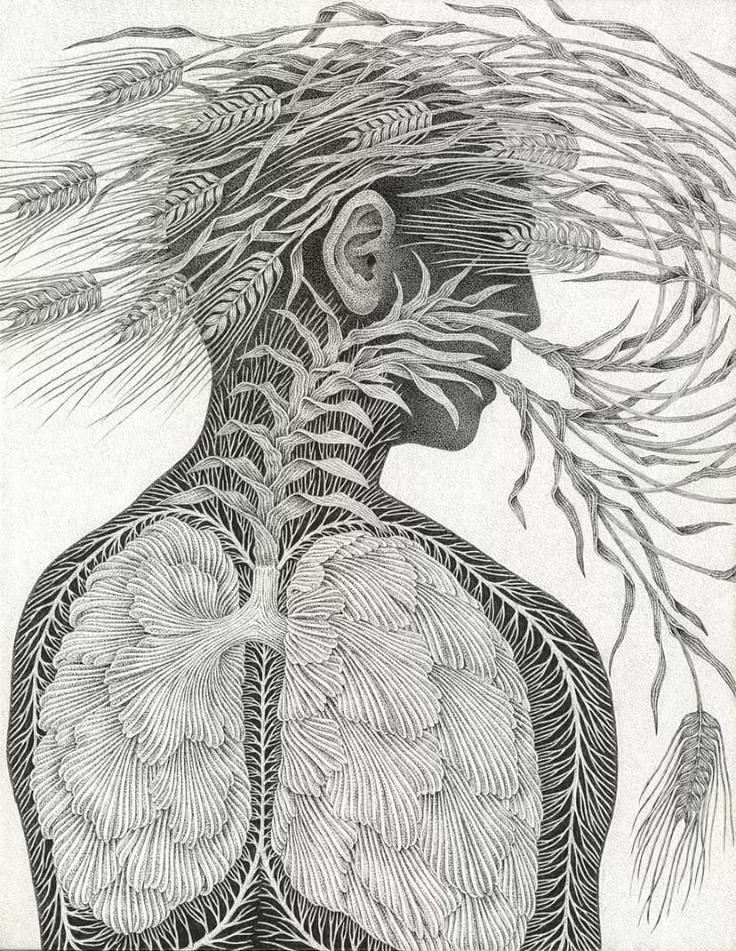 I hear a breath by 鐘本 幸穂
