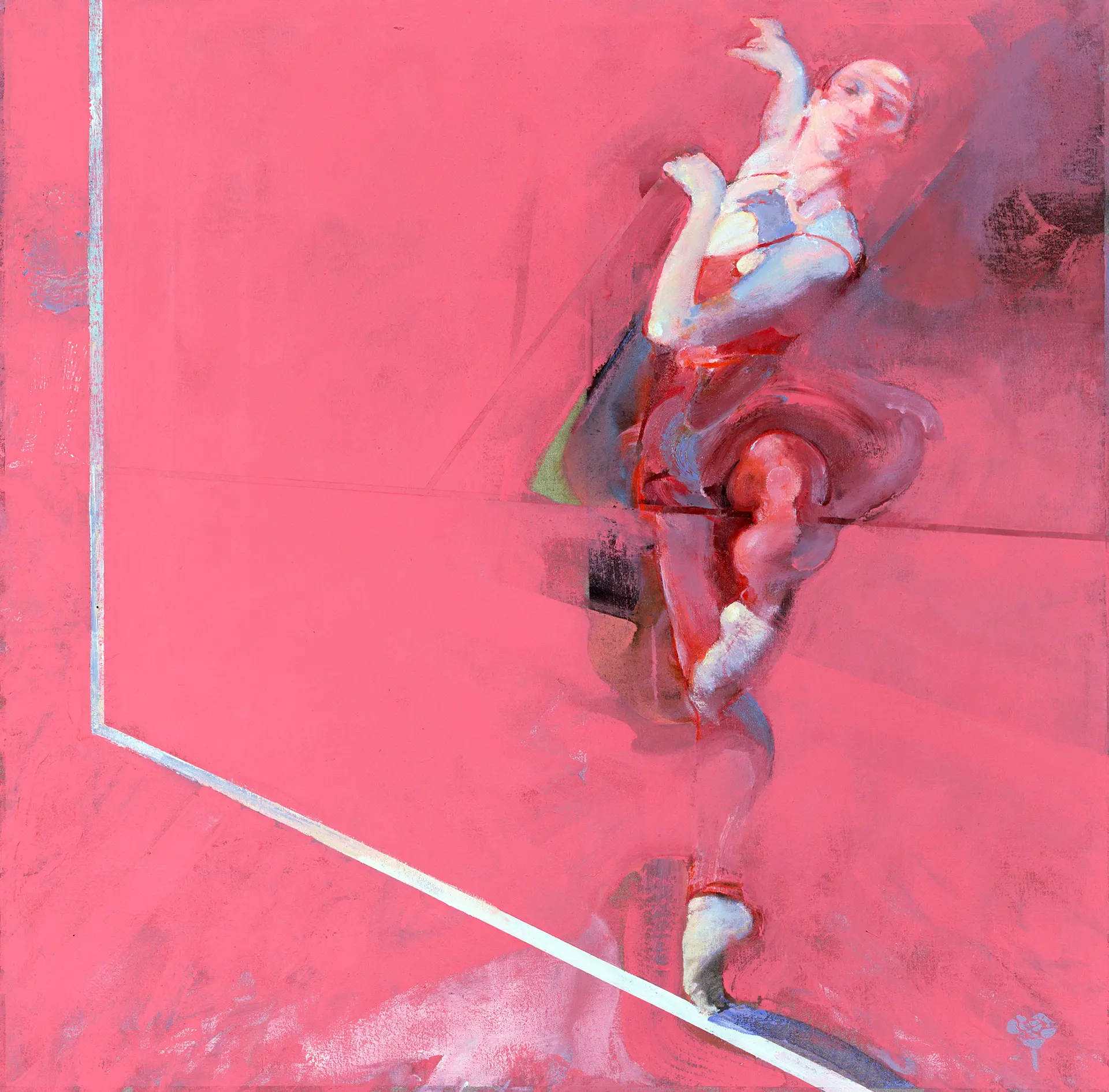 Dancer on Carmine ／ ダンサー オン カーマイン by ロバート・ハインデル / Robert Heindel |  現代アートの販売・通販 | ArtSticker