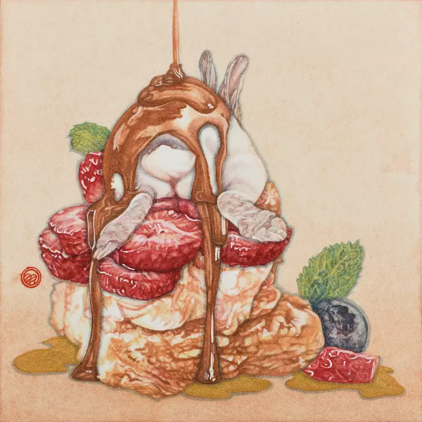 甜蜜時光VI / Sweetness Overload VI（デジタル版画） by 陶羽潔