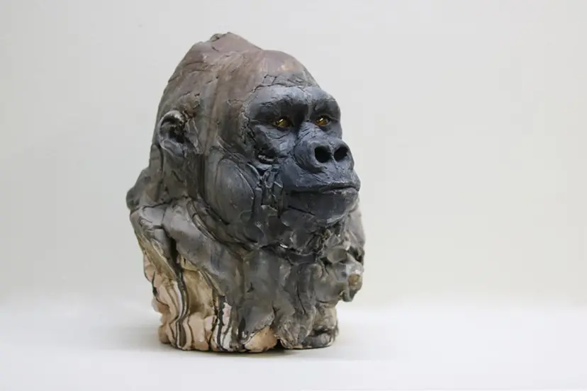 水源-ニシローランドゴリラ- by 瀬戸優 | Online art store for