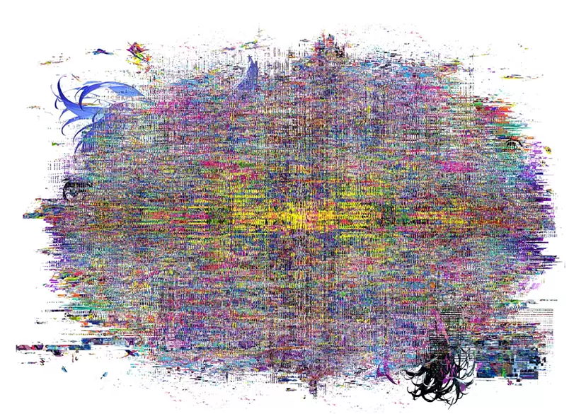 outline(check#166) by 松岡柚歩 | 現代アートの販売・通販 | ArtSticker