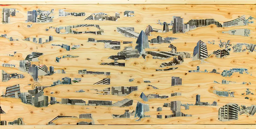 東京湾岸部・昼 Tokyo Bay Area・Day time <Larch> by Takahiro Tsuzuki